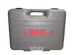 Agatec A510S Self-Leveling Rotary Laser RCR500 Detector Remote Manual -TESTED