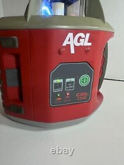 Agl Eagl 2000 Grade Self-leveling Rotary Laser Level Untested