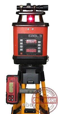 Agl Eagl-310 Dual Grade Self-leveling Rotary Laser Level, Topcon, Spectra, Slope