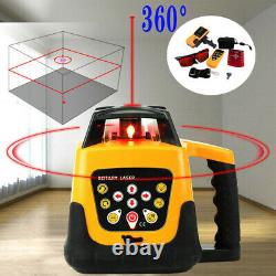 Automatic Electronic Self-Leveling 360° Rotary Rotating Red Laser Level Kit IP54