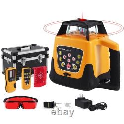 Automatic Self Leveling Rotary Laser, 500m Red Cross Line Laser, 360 Degree R