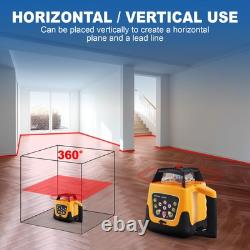Automatic Self Leveling Rotary Laser, 500m Red Cross Line Laser, 360 Degree R
