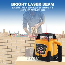 Automatic Self Leveling Rotary Laser, 500m Red Cross Line Laser, 360 Degree R