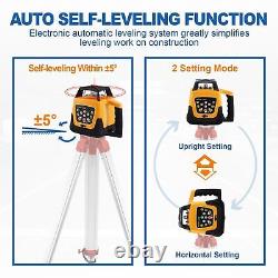 Automatic Self Leveling Rotary Laser, 500m Red Laser Survey Level with Tripod