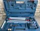 Bosch Grl250hv Self Leveling Rotary Laser Tool With Accessories And Case Clean
