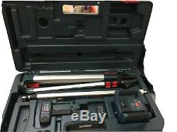 BOSCH GRL250HV Self Leveling Rotary Laser Tool with LR30 RC1 & BT152 & Bosch GOL26