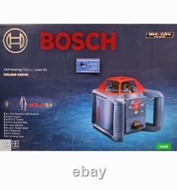 BOSCH GRL800-20HVK 9V Self-Leveling Rotary Laser Kit Brand NEW