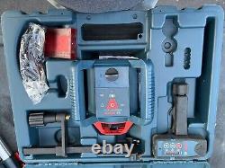 BOSCH GRL800-20HV SELF LEVELING ROTARY LASER KIT LR30 Receiver + Tripod Refurbed