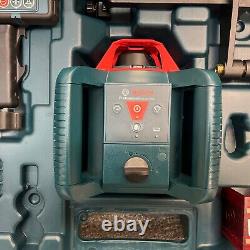BOSCH GRL800-20HV SELF LEVELING ROTARY LASER KIT LR30 Receiver + Tripod Refurbed