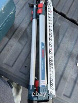 BOSCH GRL800-20HV SELF LEVELING ROTARY LASER KIT LR30 Receiver + Tripod Refurbed