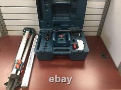 BOSCH GRL 240 HV Self Leveling Rotary Laser Level with Case, stand, accessories
