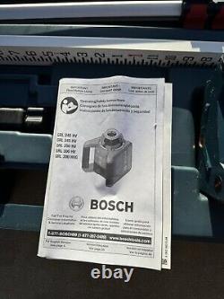 BOSCH GRL 250 HV Professional Set WithCase-Very Clean 1,000 Ft Range Used Once
