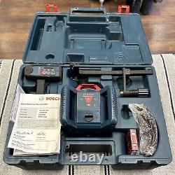 BOSCH PROFESSIONAL SELF-LEVELING 800 FT ROTARY LASER GRL800-20HV With CASE & CERT