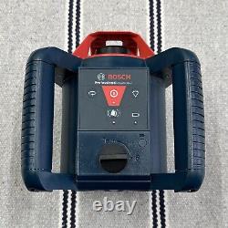 BOSCH PROFESSIONAL SELF-LEVELING 800 FT ROTARY LASER GRL800-20HV With CASE & CERT