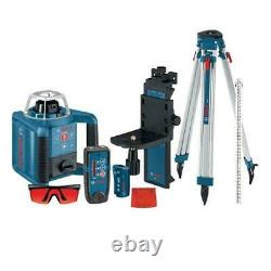 BOSCH Self-Leveling Rotary Laser with Layout Beam Kit, GRL300HVCK