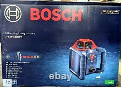 BRAND NEW! Bosch (GRL800-20HVK) Self Leveling Rotary Laser Kit Free Shipping