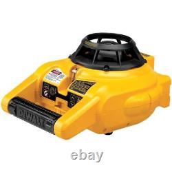 BRAND NEW DEWALT 150 Ft Red Self Leveling Rotary Laser Level WithDetector DW074KD