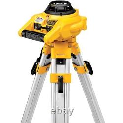 BRAND NEW DEWALT 150 Ft Red Self Leveling Rotary Laser Level WithDetector DW074KD