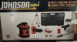 BRAND NEW Johnson Level & Tool 40-6517 Self-Leveling Rotary Laser Kit