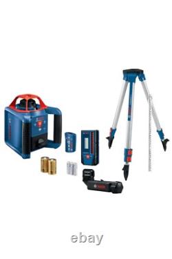 Bosch 1000-ft Red 360-Degree Self-LevelingRotary Laser Level Kit