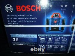 Bosch 1000-ft Red Beam Self-Leveling Rotary 360 Laser Level Kit GRL1000-20HVK
