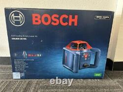 Bosch 800' Rotary Laser Level Kit Self Leveling GRL800-20HVK