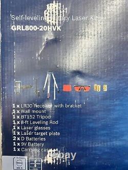 Bosch 800' Self-Leveling Rotary Laser Kit GRL800-20HVK (NewithOpen Box)