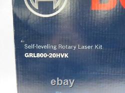 Bosch 800 ft. Self-Leveling Rotary Laser Kit with Carrying Case- GRL800-20HVK