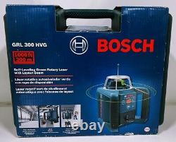 Bosch GLR 300 HVG Self-Leveling Green Rotary Laser with Layout Beam