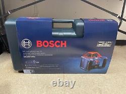 Bosch GRL1000-20HVK Red 1000 ft. Self-Leveling Rotary Laser System with Case NEW