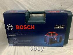 Bosch GRL1000-20HVK Self Leveling 1000ft Rotary Laser Kit missing Receiver #A192