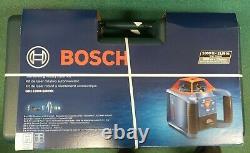 Bosch GRL1000-20HVK Self-Leveling Rotary Laser System NEW