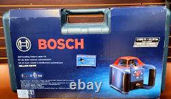 Bosch GRL1000-20HVK Self-Leveling Rotary Laser System NEW FAST SHIPPING