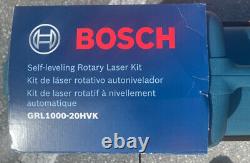 Bosch (GRL1000-20HV) 1000ft Range, Self-Leveling Rotary Laser Kit / System