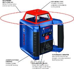 Bosch GRL2000-40HK 2000ft Horizontal Self-Leveling Cordless Rotary Red Laser Kit