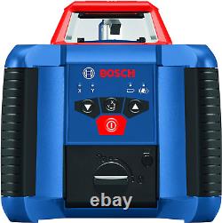 Bosch GRL2000-40HK 2000ft Horizontal Self-Leveling Cordless Rotary Red Laser Kit
