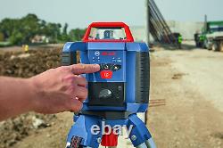 Bosch GRL2000-40HK 2000ft Horizontal Self-Leveling Cordless Rotary Red Laser Kit