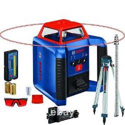 Bosch GRL2000-40HK-RT REVOLVE 2000 Self-Leveling Rotary Laser Kit RECON