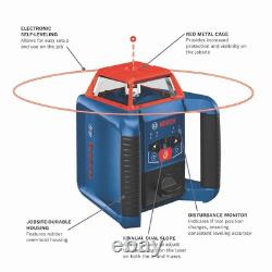 Bosch GRL2000-40HVK REVOLVE2000 Self-Leveling Horiz/Vert Rotary Laser Kit