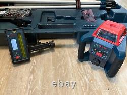 Bosch GRL2000-40HV Revolve 2000 ft LR20 Horizontal Leveling Rotary Laser Kit NEW