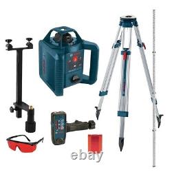 Bosch GRL245 HVCK 800ft Horizontal/Vertical Self-Leveling Rotary Laser Kit