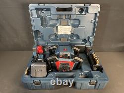 Bosch GRL4000-80CHVK-LR Revolve 4000 Self-Leveling Rotary Laser Kit New Open Box