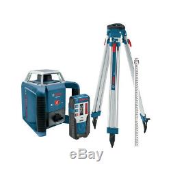 Bosch GRL400HCK 360-Degree Self-Leveling Rotary Laser Receiver/Tri-Pod/Rod Kit