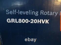 Bosch GRL80020HVK Self Leveling 800ft Rotary Laser Kit NIB