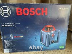 Bosch GRL80020HVK Self Leveling 800ft Rotary Laser Kit. New in box