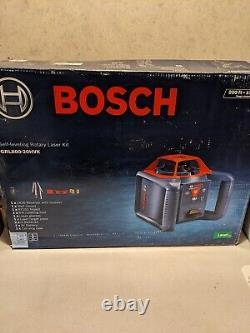 Bosch GRL80020HVK Self Leveling 800ft Rotary Laser Kit READ