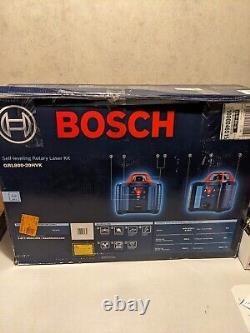 Bosch GRL80020HVK Self Leveling 800ft Rotary Laser Kit READ