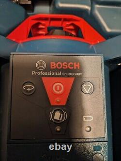 Bosch GRL80020HVK Self Leveling 800ft Rotary Laser Kit READ