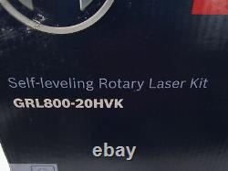 Bosch GRL800-20HVK 800 ft. Rotary Laser Level Complete Kit Self Leveling