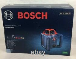 Bosch GRL800-20HVK-RT Self Leveling 800ft Rotary Laser Kit with Tripod & 8ft Rod